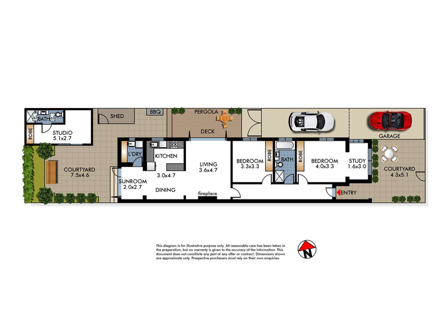 Floorplan of Homely house listing, 41 Midelton Avenue, North Bondi NSW 2026