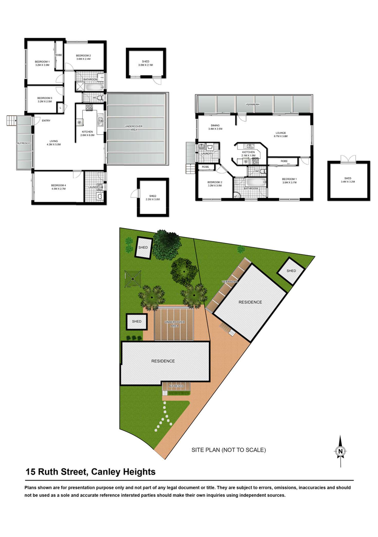 Floorplan of Homely house listing, 15 RUTH STREET, Canley Heights NSW 2166