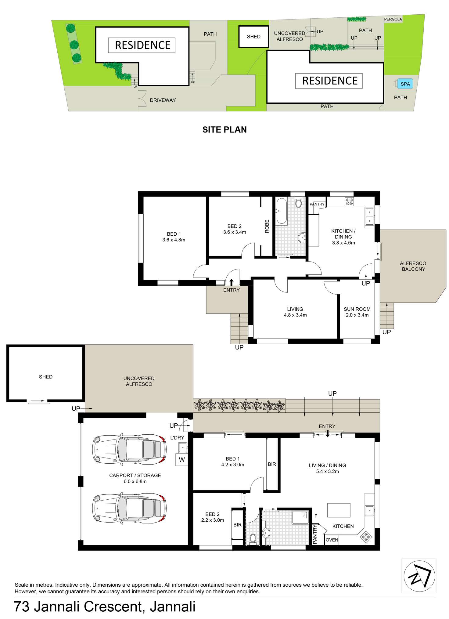 Floorplan of Homely house listing, 73 Jannali Crescent, Jannali NSW 2226