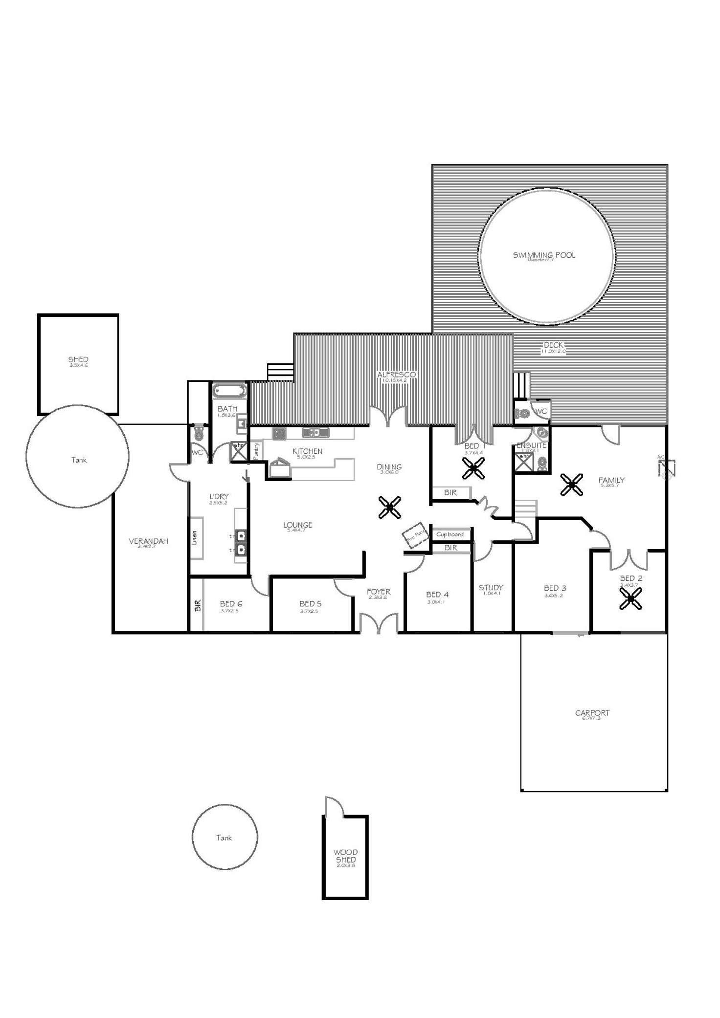 Floorplan of Homely house listing, 42-52 Hidden Valley Lane, Boston SA 5607
