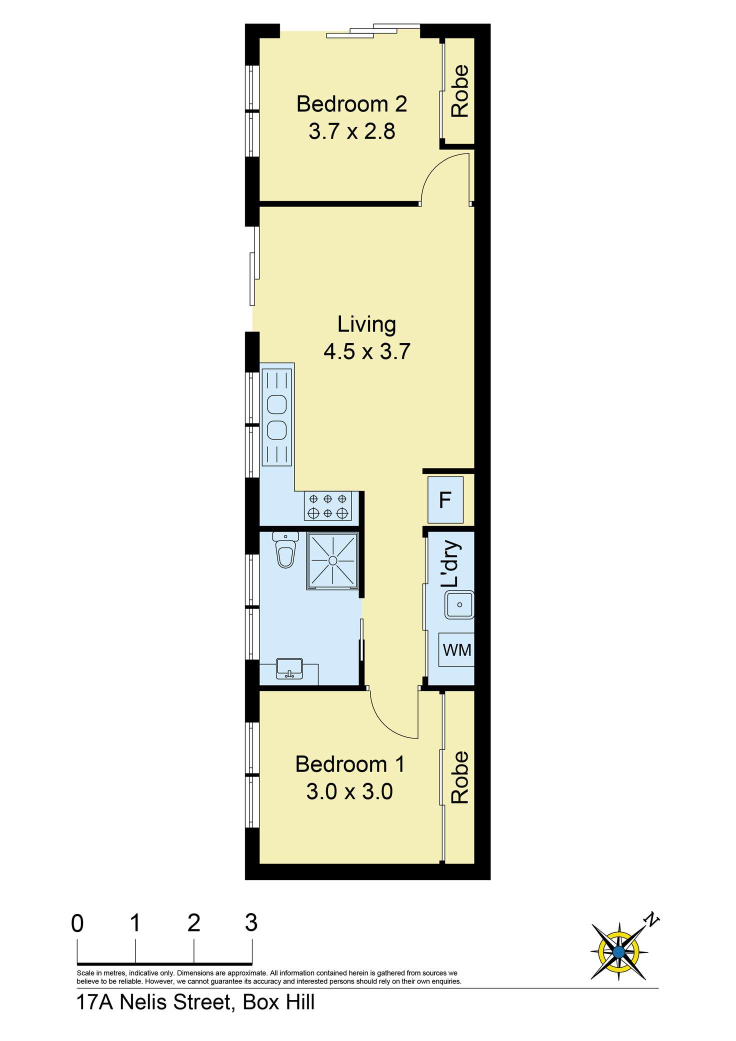 Floorplan of Homely house listing, 17A Nelis Street, Box Hill NSW 2765