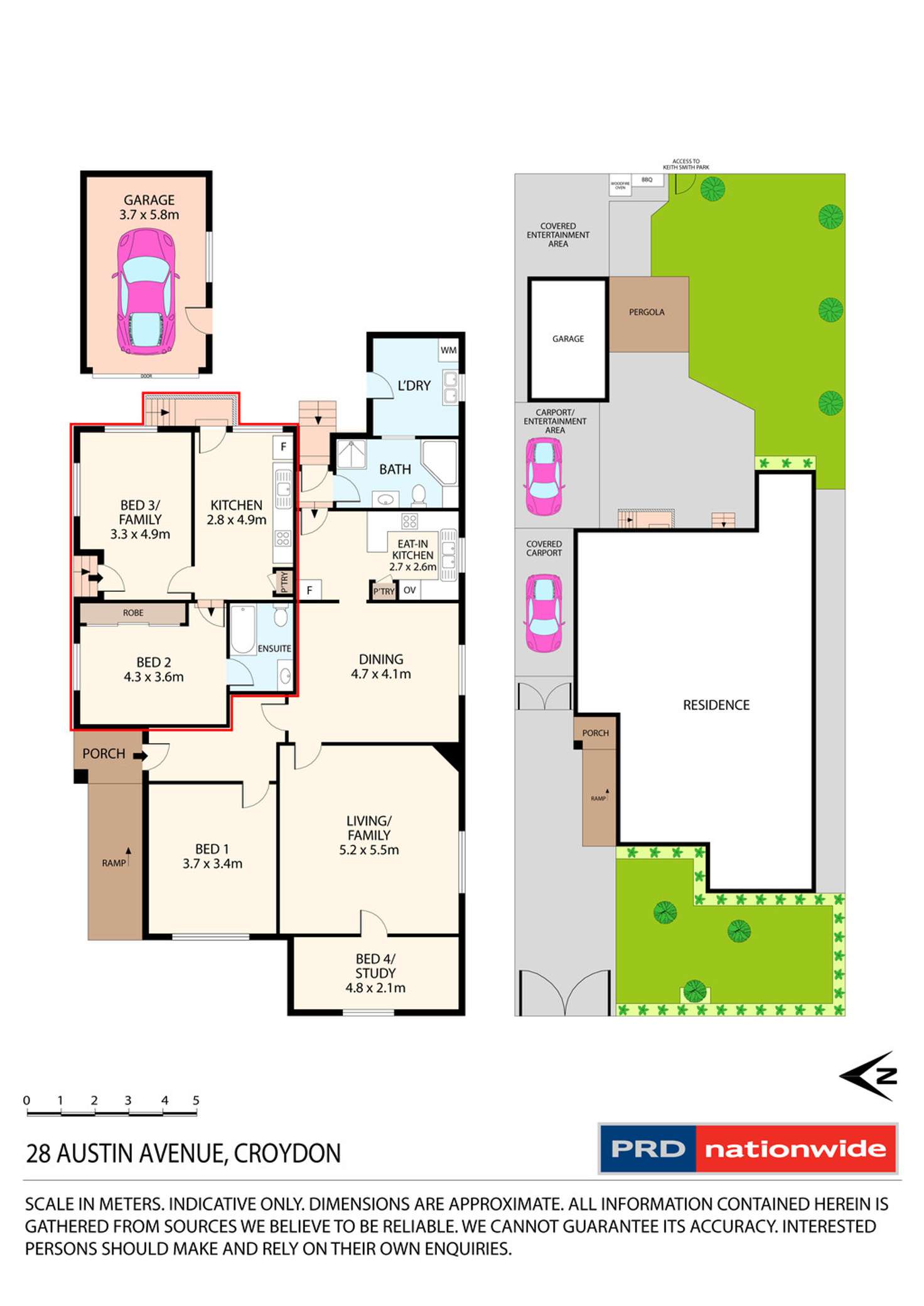 Floorplan of Homely house listing, 28 Austin Avenue, Croydon NSW 2132