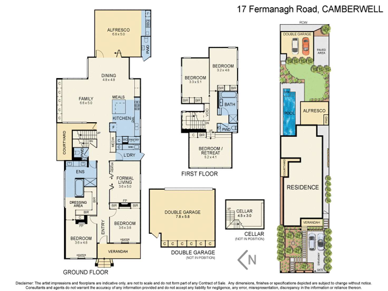 Floorplan of Homely house listing, 17 Fermanagh Road, Camberwell VIC 3124