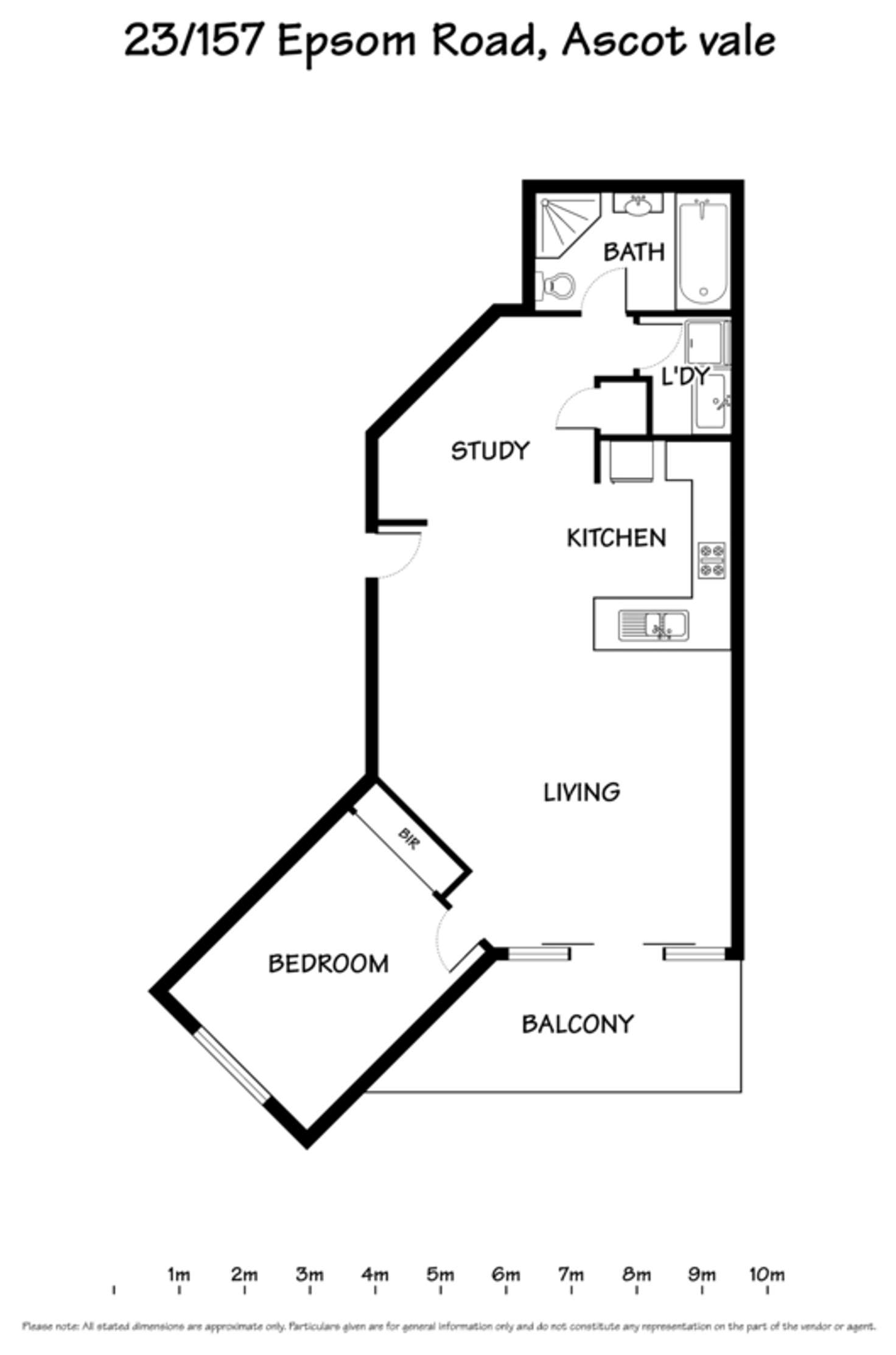 Floorplan of Homely apartment listing, 23/157 Epsom Road, Ascot Vale VIC 3032