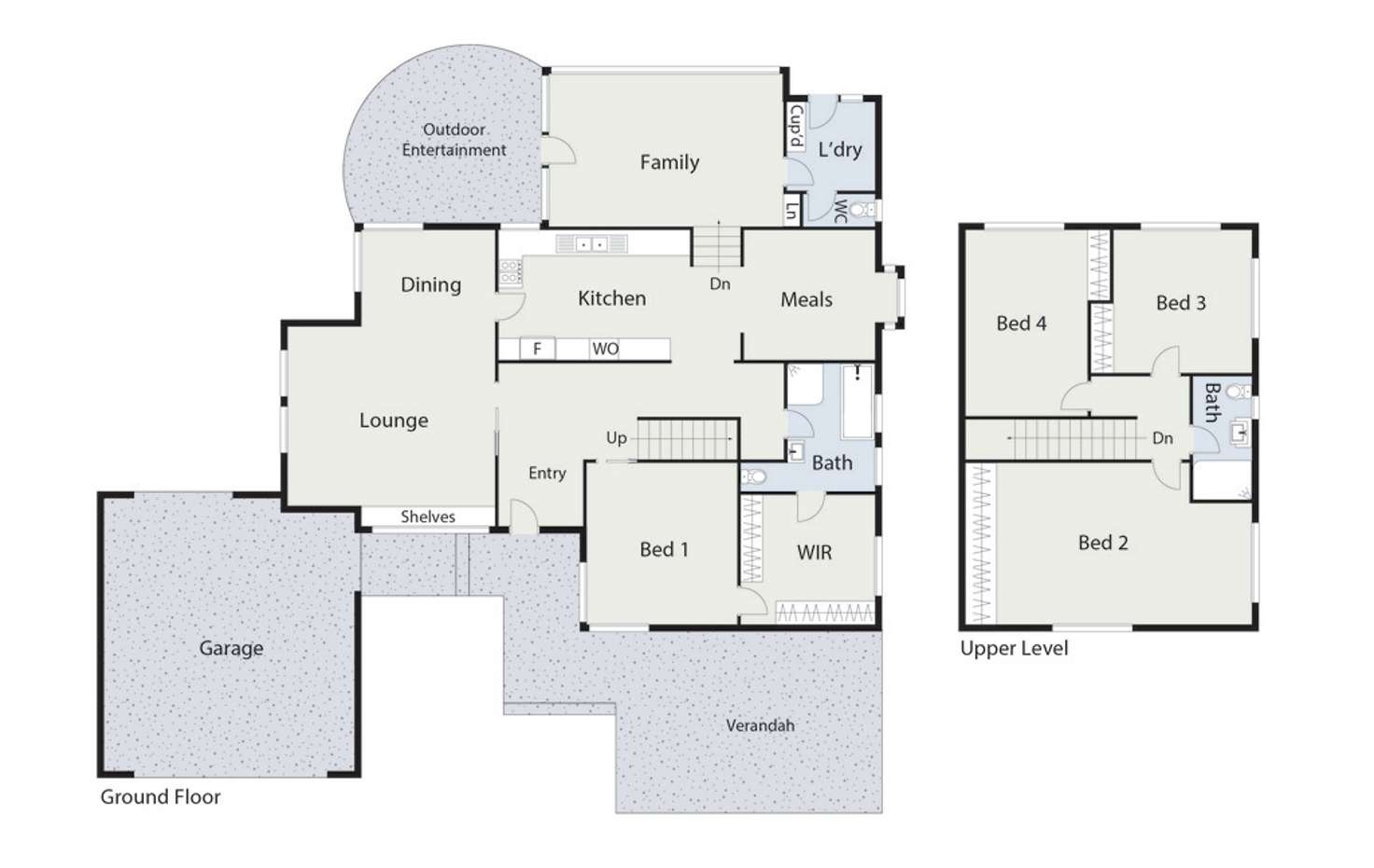 Floorplan of Homely house listing, 4 Bailey Place, Yarralumla ACT 2600