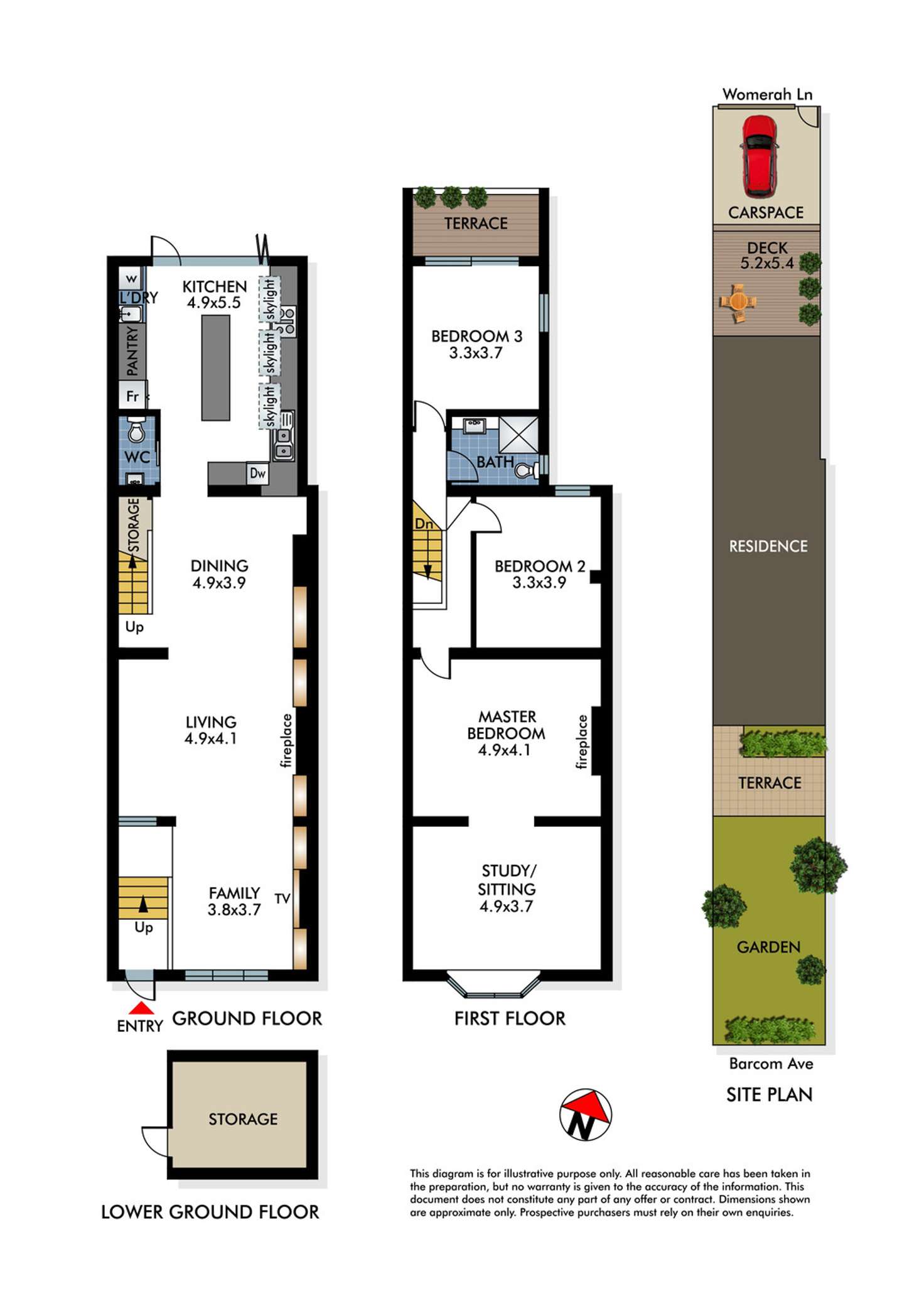 Floorplan of Homely house listing, 57 Barcom Avenue, Darlinghurst NSW 2010