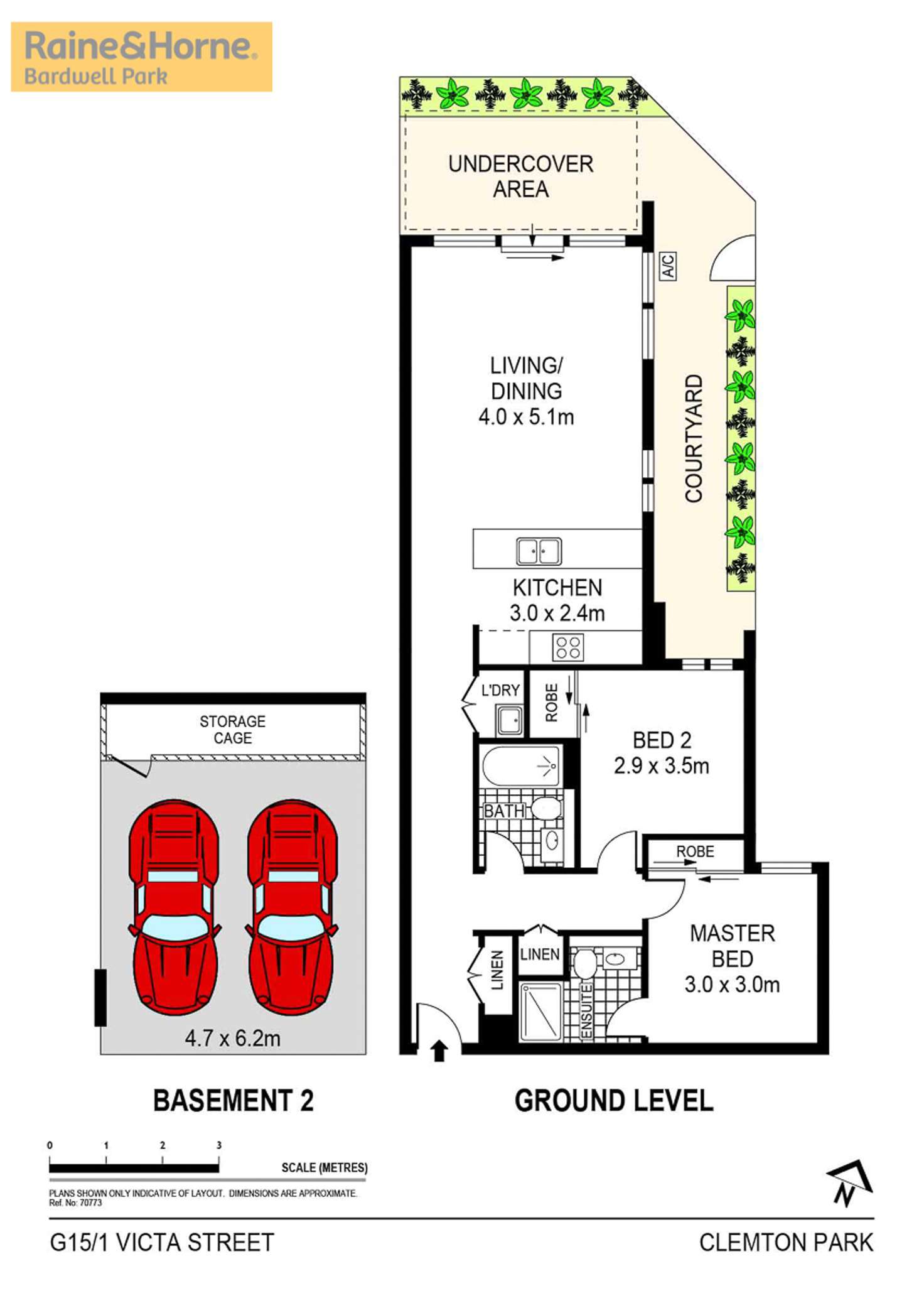 Floorplan of Homely unit listing, G15/1 Victa Street, Campsie NSW 2194