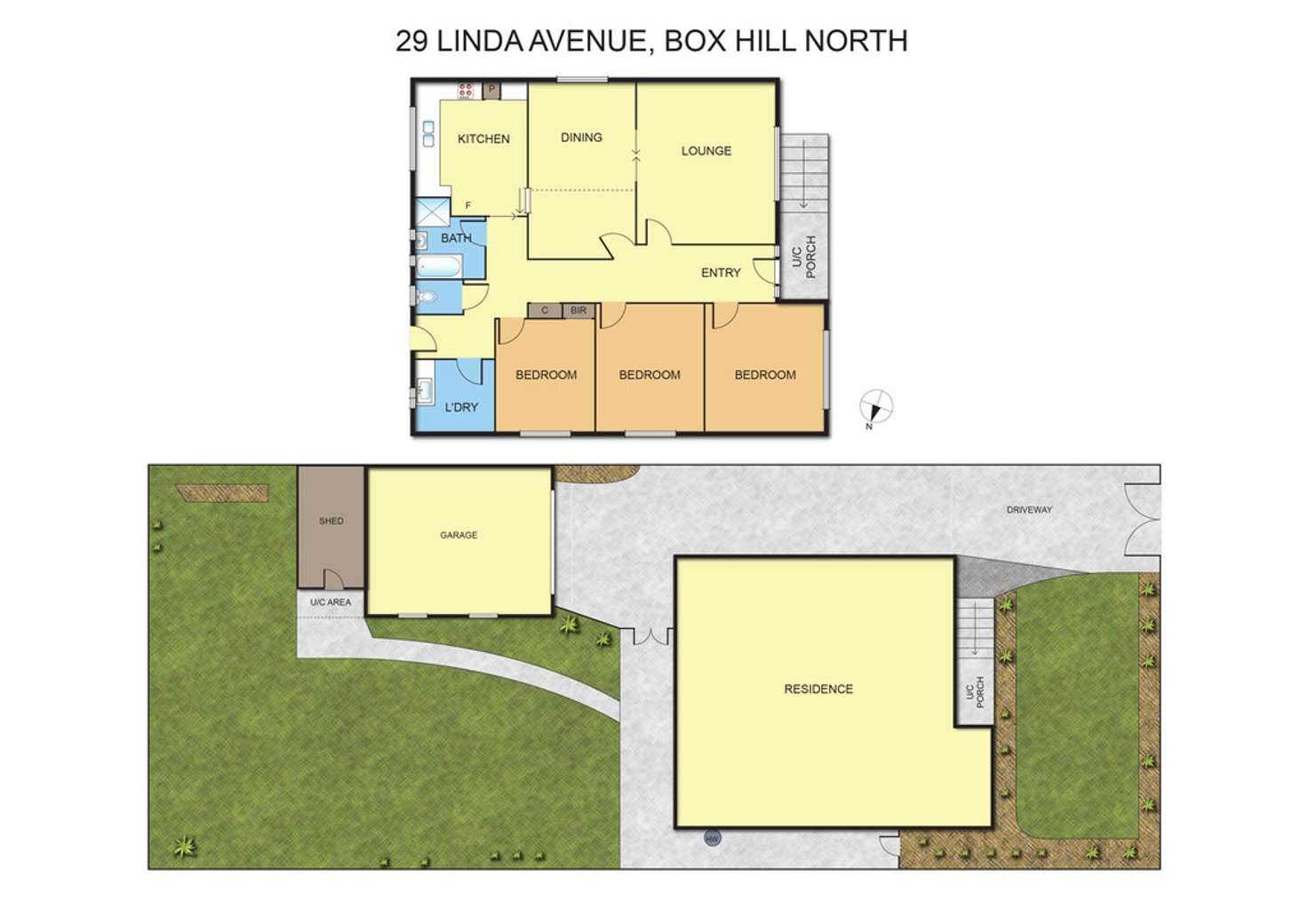 Floorplan of Homely house listing, 29 Linda Avenue, Box Hill North VIC 3129