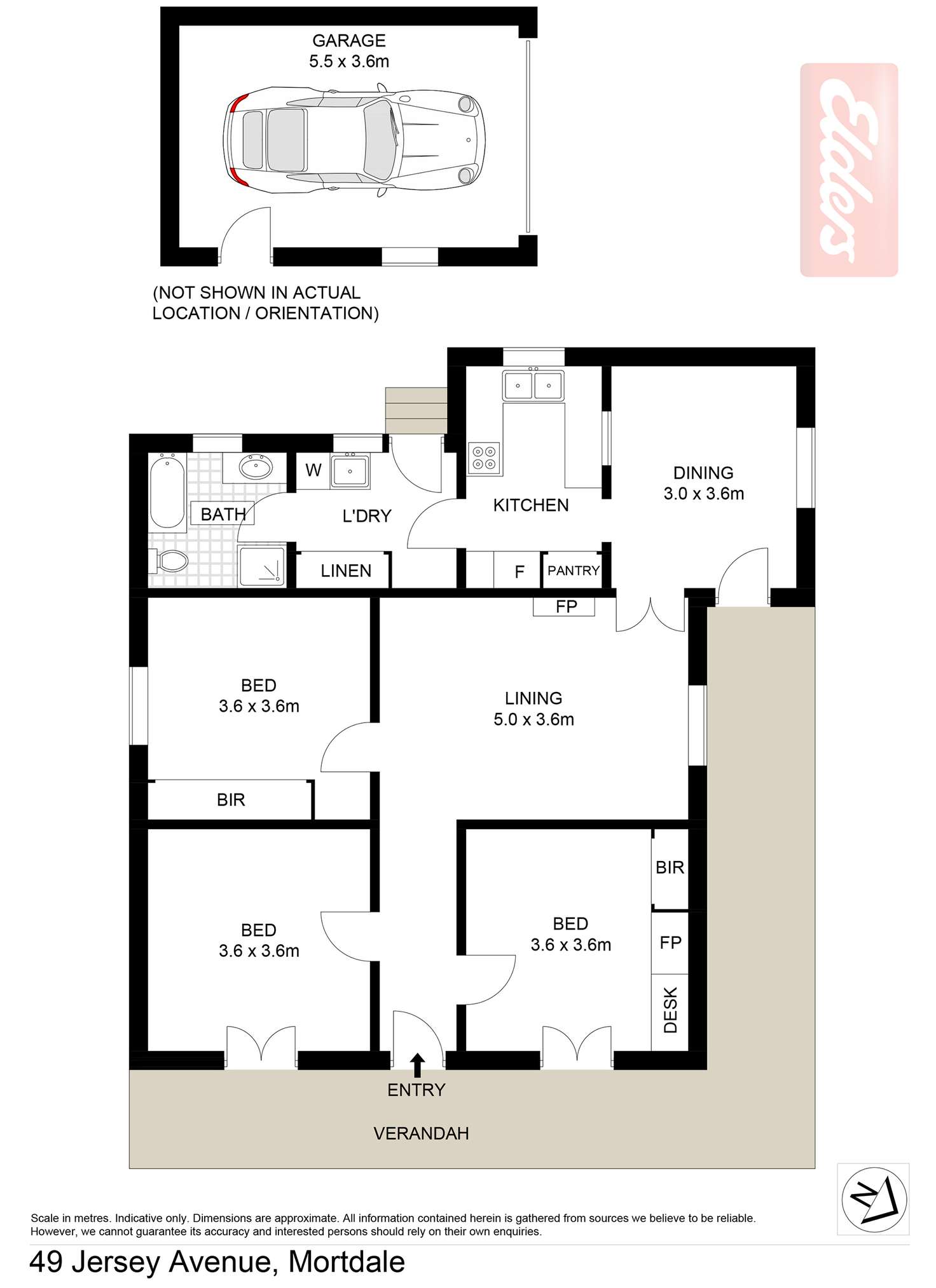 Floorplan of Homely house listing, 49 Jersey Avenue, Mortdale NSW 2223