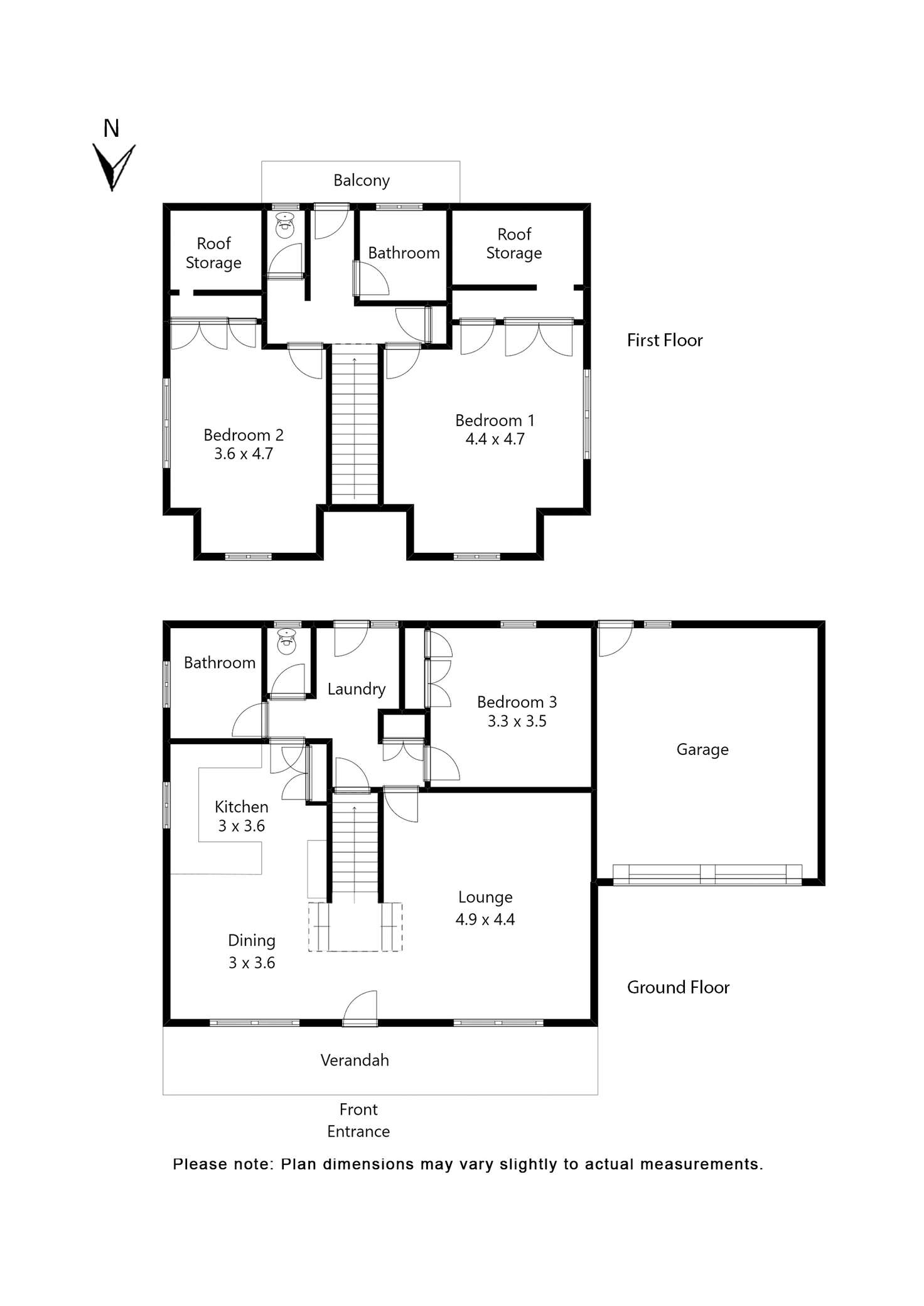Floorplan of Homely house listing, 31 Simpson Street, Ballan VIC 3342