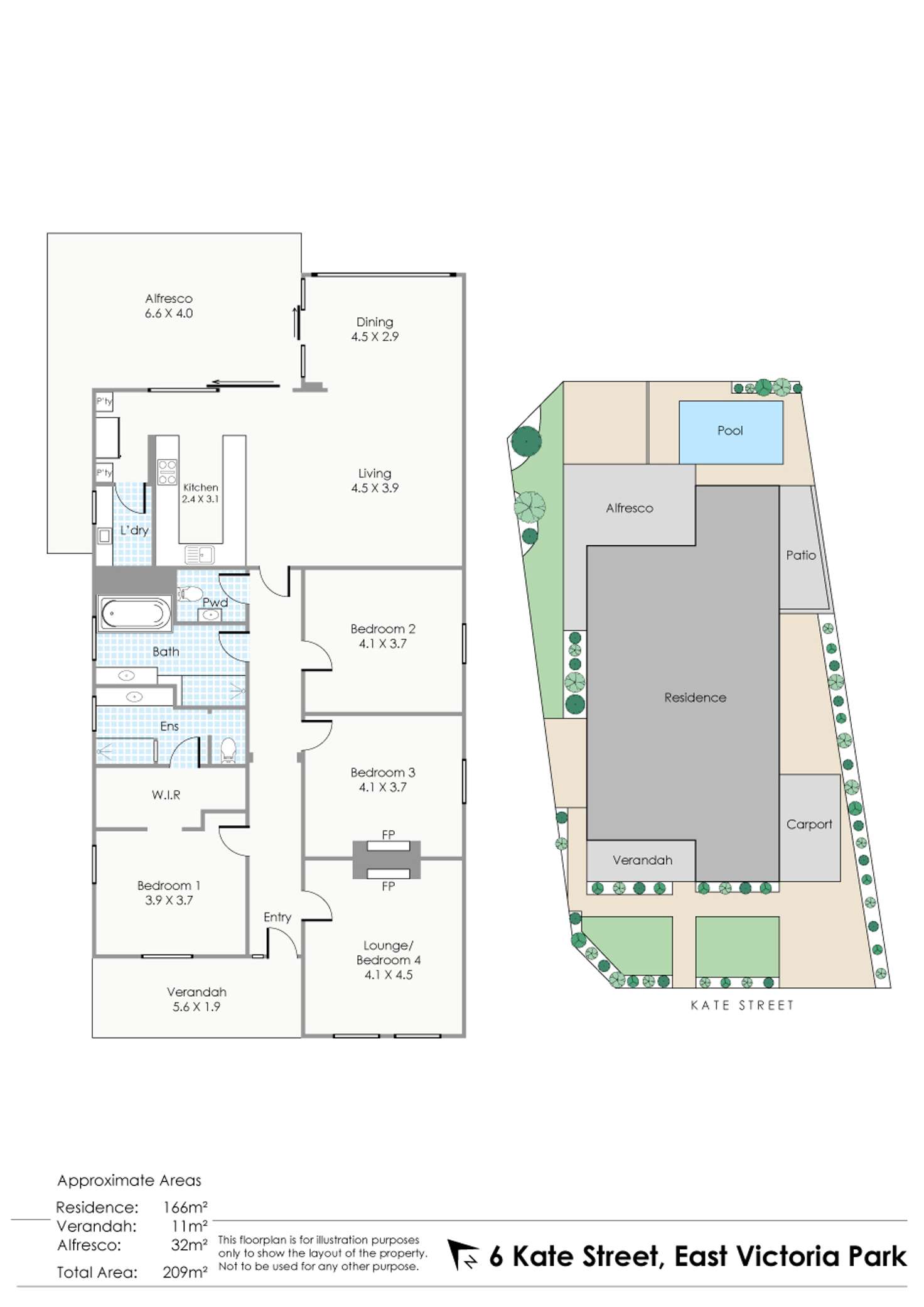 Floorplan of Homely house listing, 6 Kate Street, East Victoria Park WA 6101