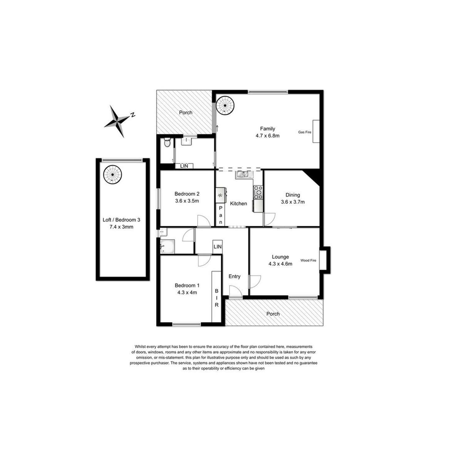 Floorplan of Homely house listing, 11 Victoria Terrace, Mount Gambier SA 5290