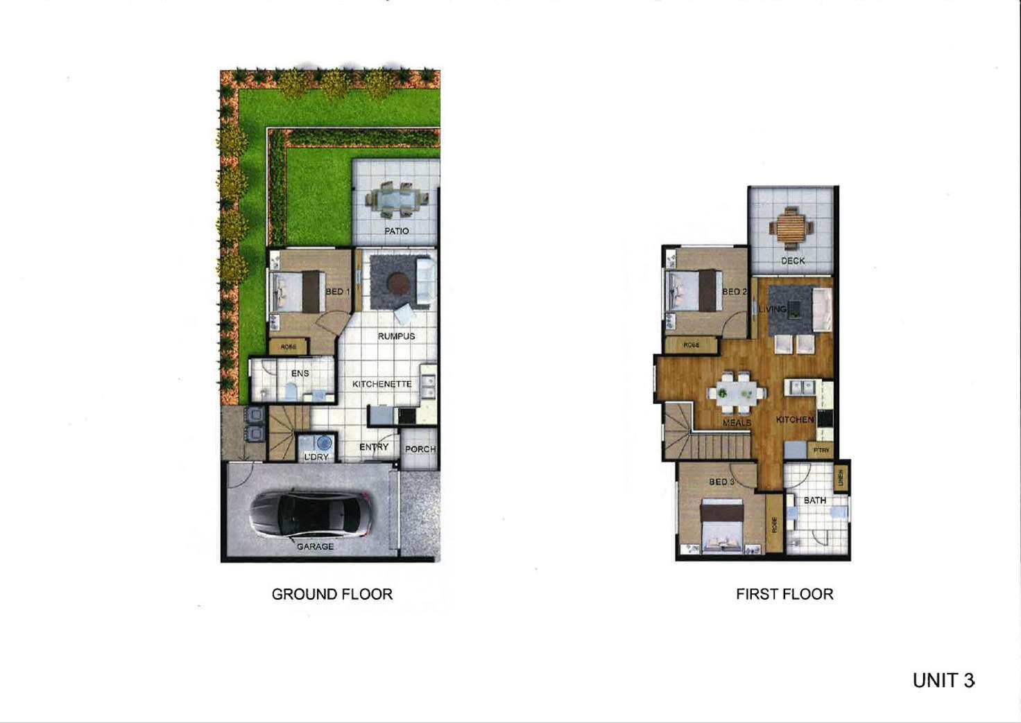 Floorplan of Homely townhouse listing, 3/23 Morshead Street, Moorooka QLD 4105