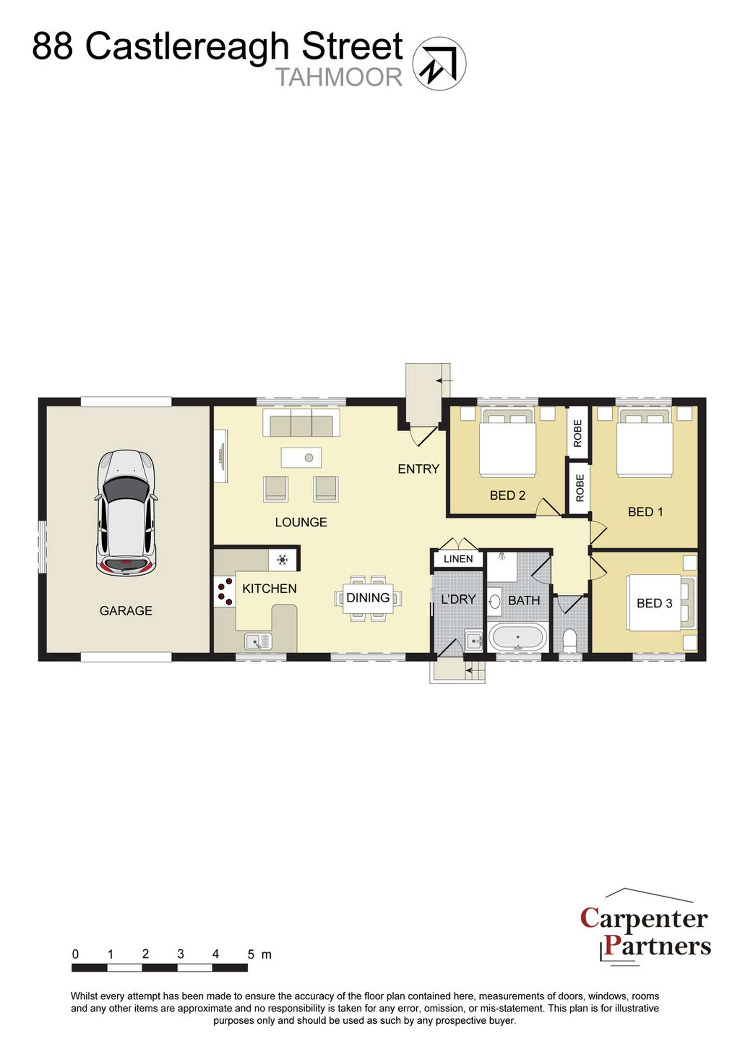 Floorplan of Homely house listing, 88 Castlereagh Street, Tahmoor NSW 2573