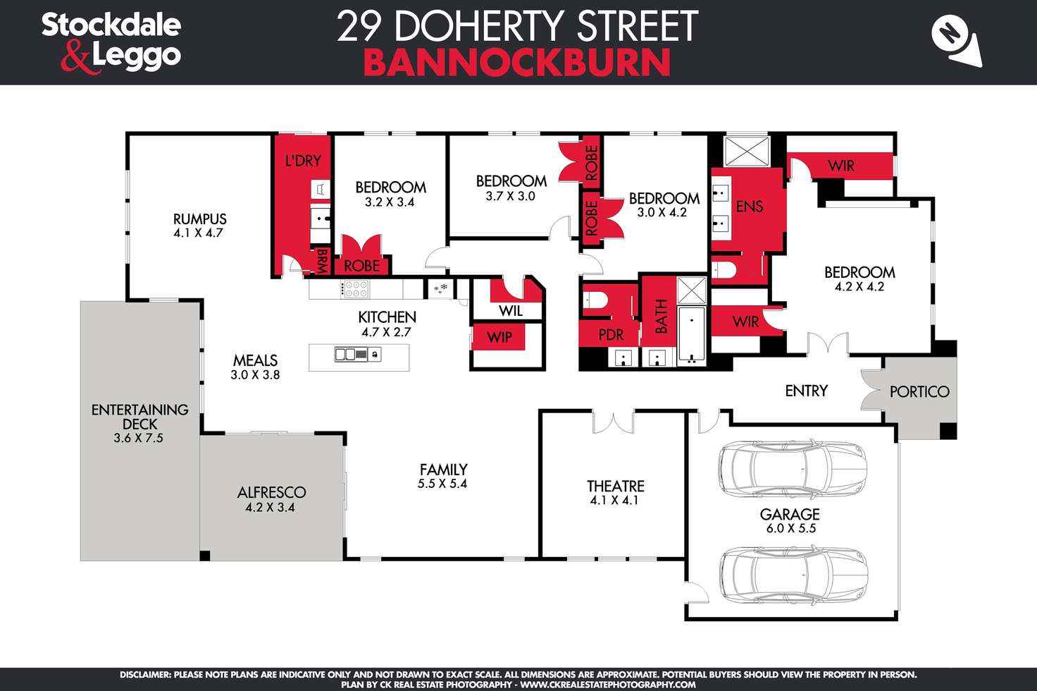 Floorplan of Homely house listing, 29 Doherty Street, Bannockburn VIC 3331