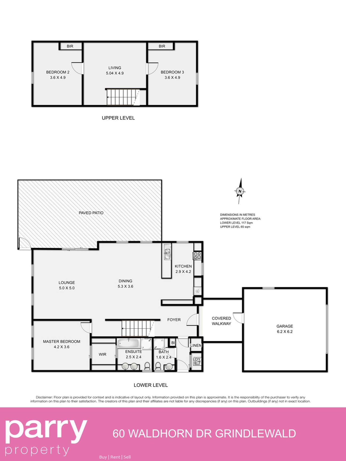 Floorplan of Homely house listing, 60 Waldhorn Drive, Grindelwald TAS 7277