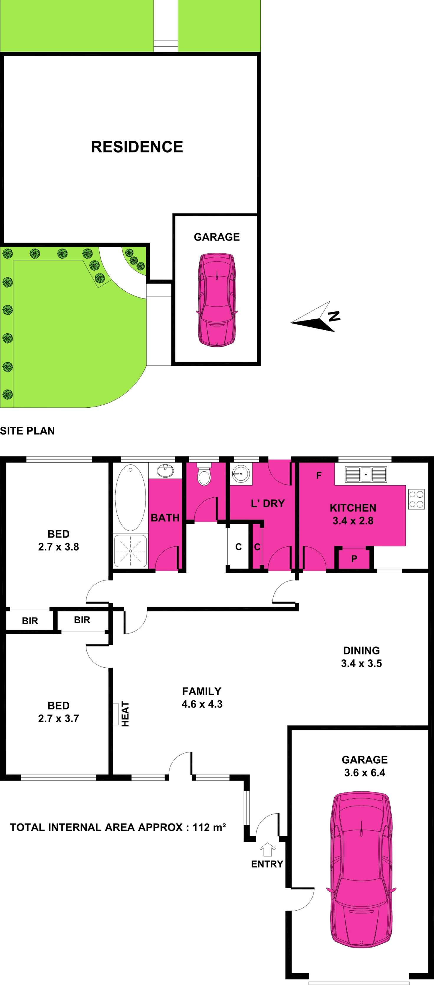 Floorplan of Homely unit listing, 4/118 Isabella Street, Geelong West VIC 3218