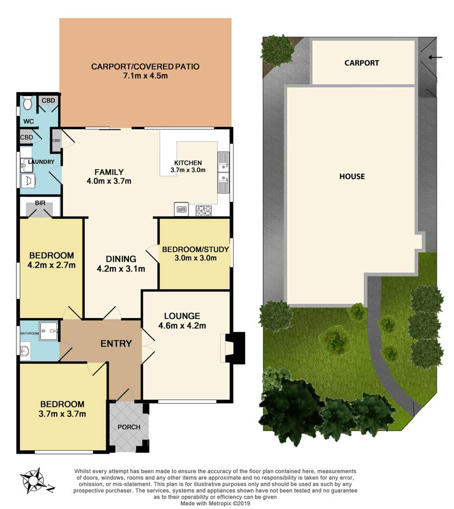 Floorplan of Homely house listing, 365 Nepean Highway, Chelsea VIC 3196