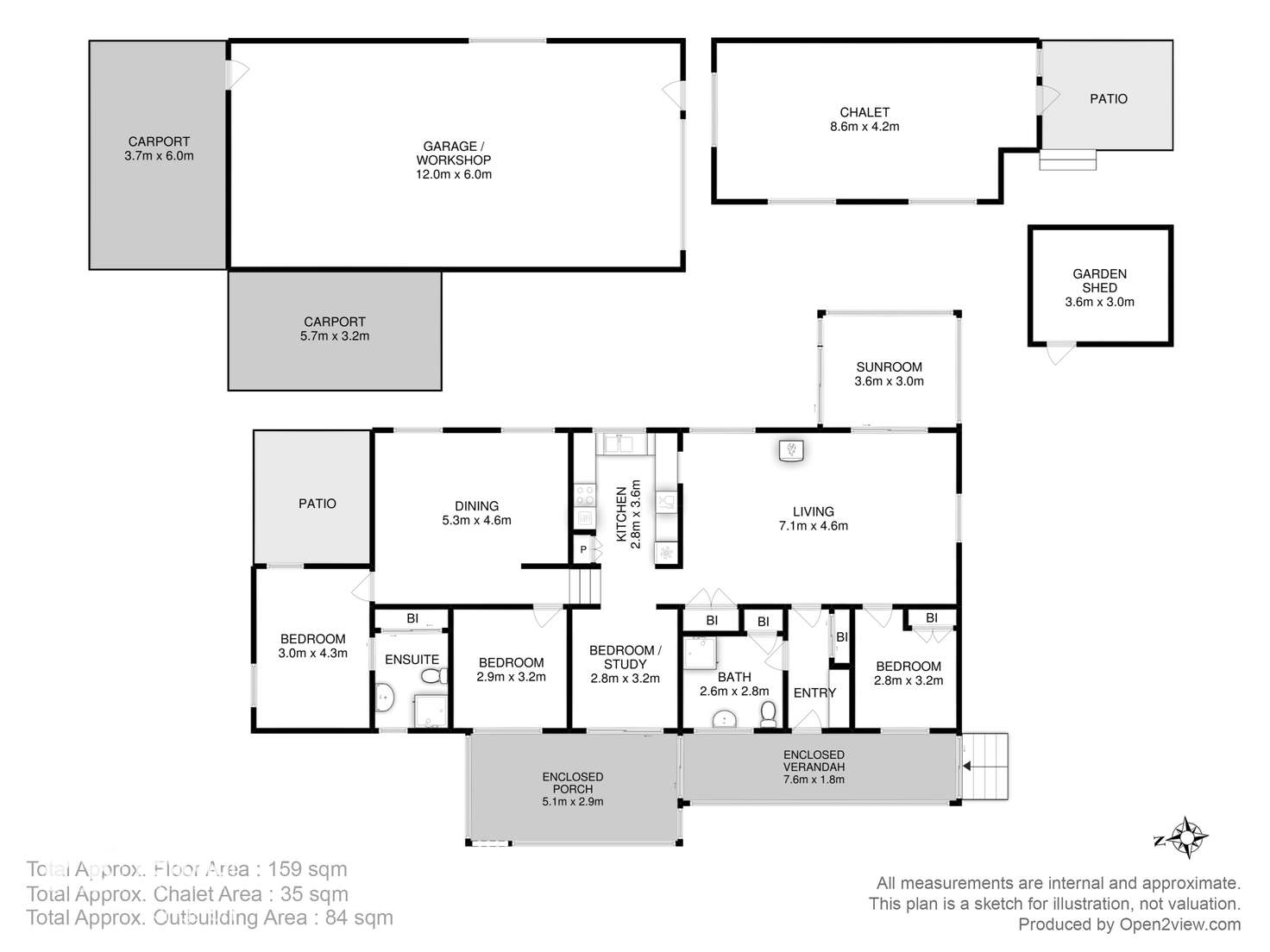 Floorplan of Homely house listing, 302 Leslie Road, Kingston TAS 7050