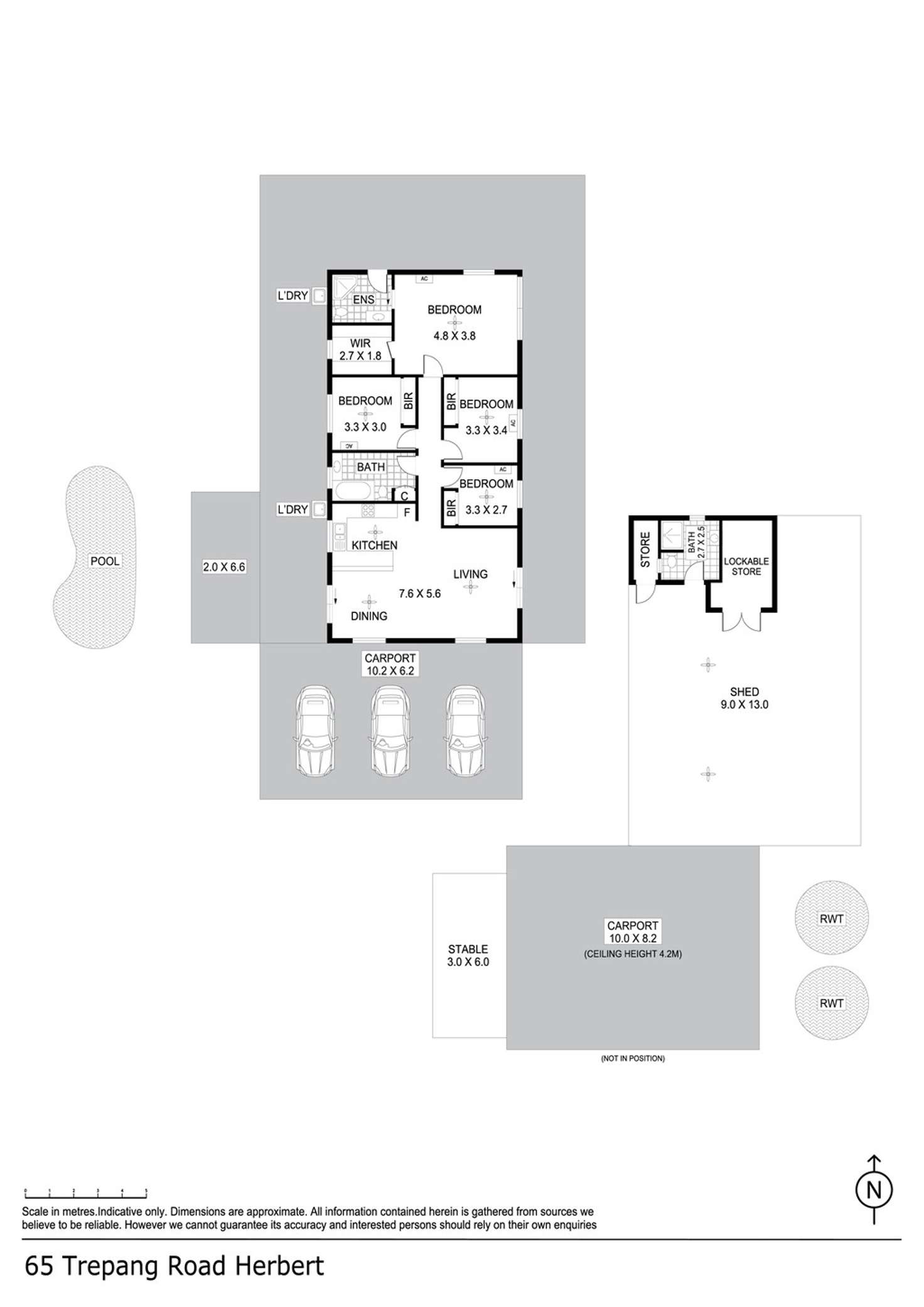 Floorplan of Homely house listing, 65 Trepang Road, Herbert NT 836