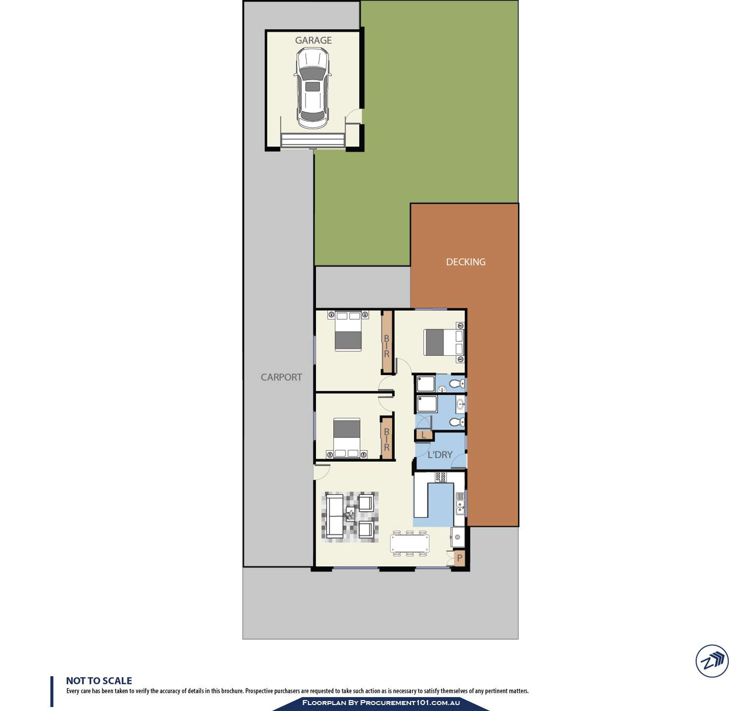 Floorplan of Homely house listing, 8 Nicholas Street, Keysborough VIC 3173