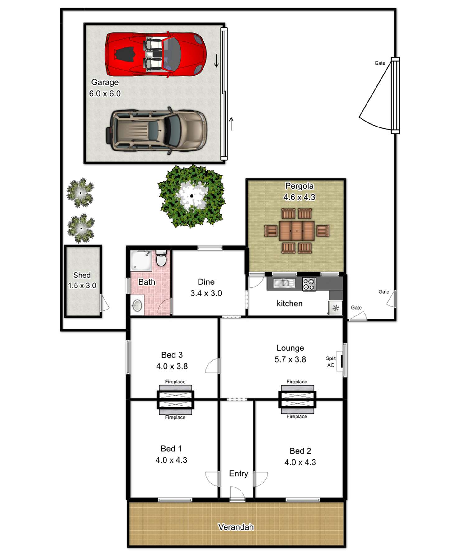 Floorplan of Homely house listing, 495 Port Road, West Croydon SA 5008