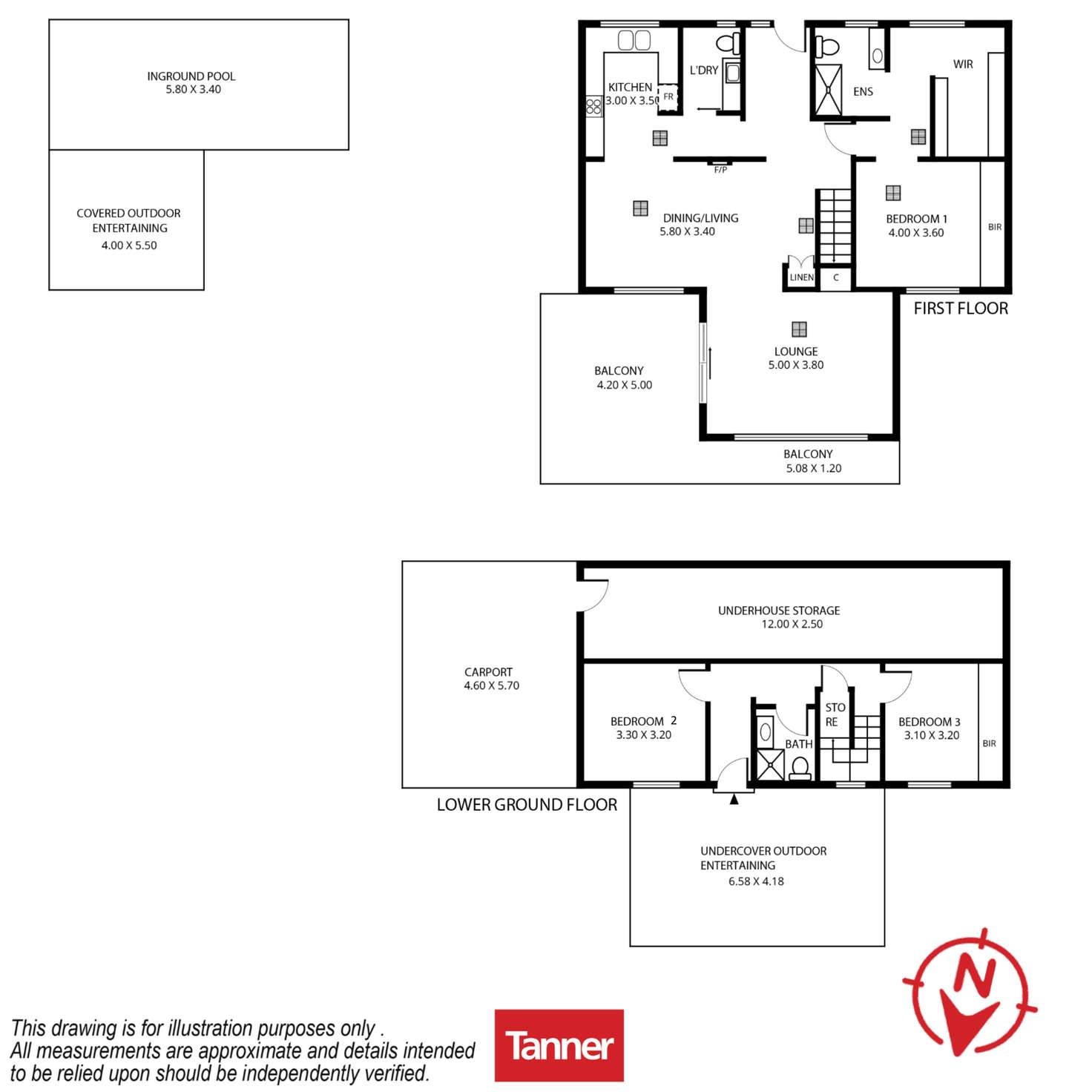 Floorplan of Homely house listing, 21 Winding Way, Belair SA 5052