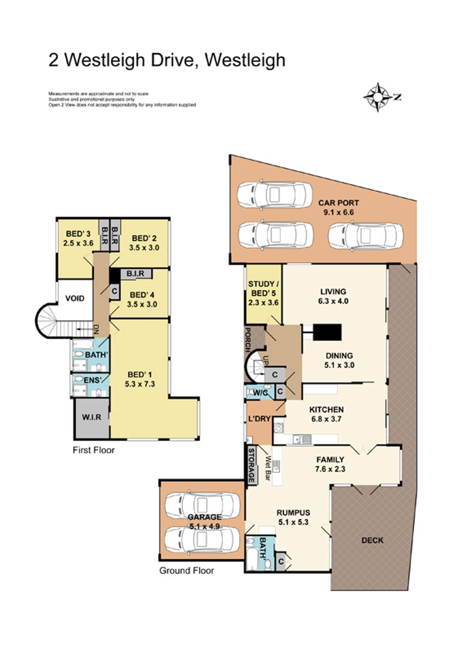 Floorplan of Homely house listing, 2 WESTLEIGH DRIVE, Westleigh NSW 2120