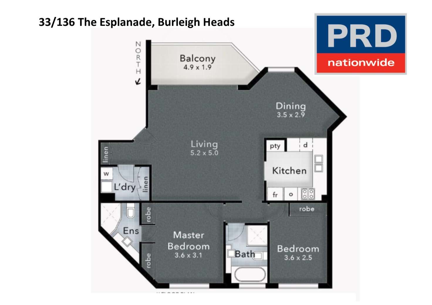 Floorplan of Homely unit listing, 33/136 The Esplanade, Burleigh Heads QLD 4220