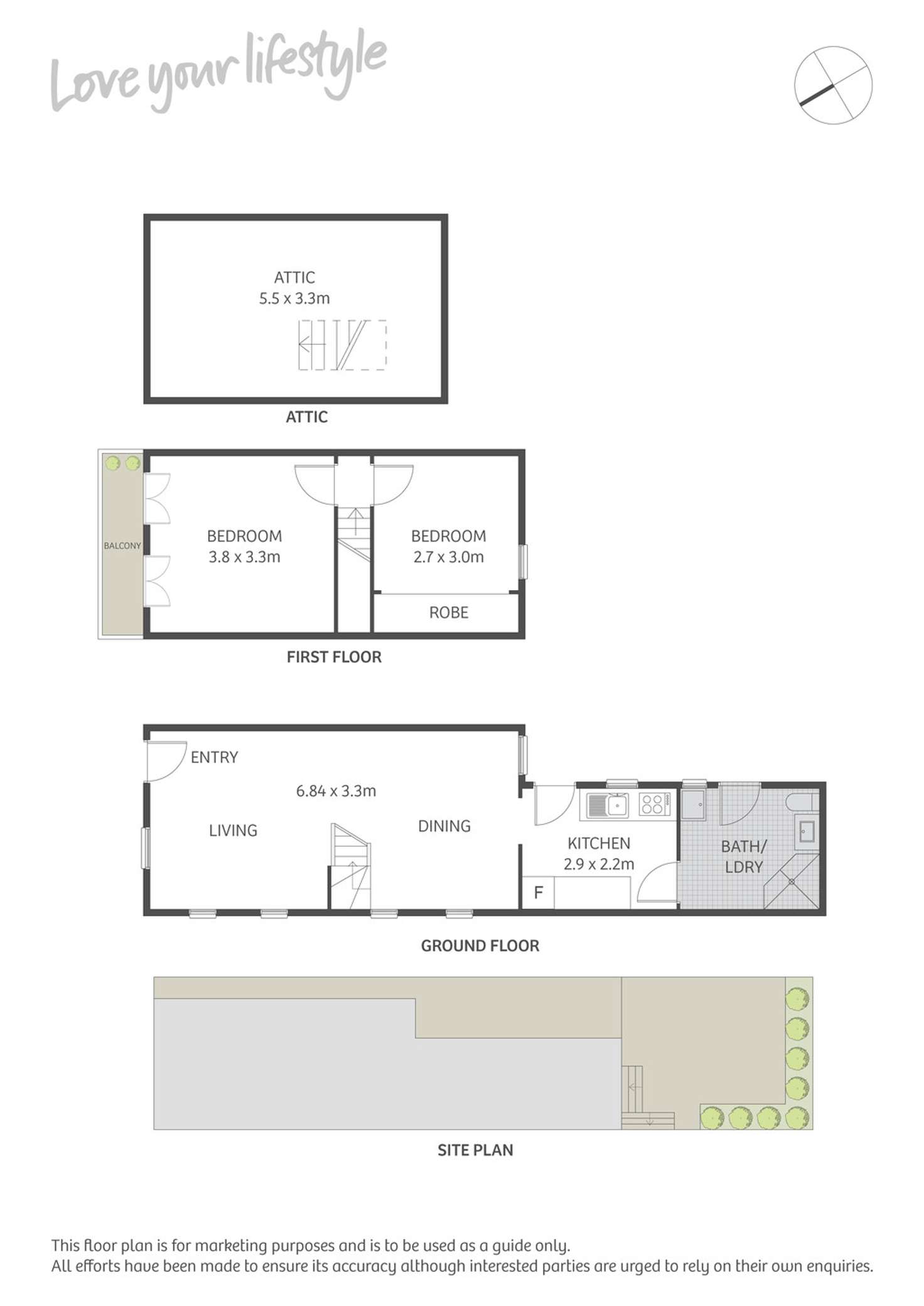 Floorplan of Homely house listing, 37 Vine Street, Darlington NSW 2008