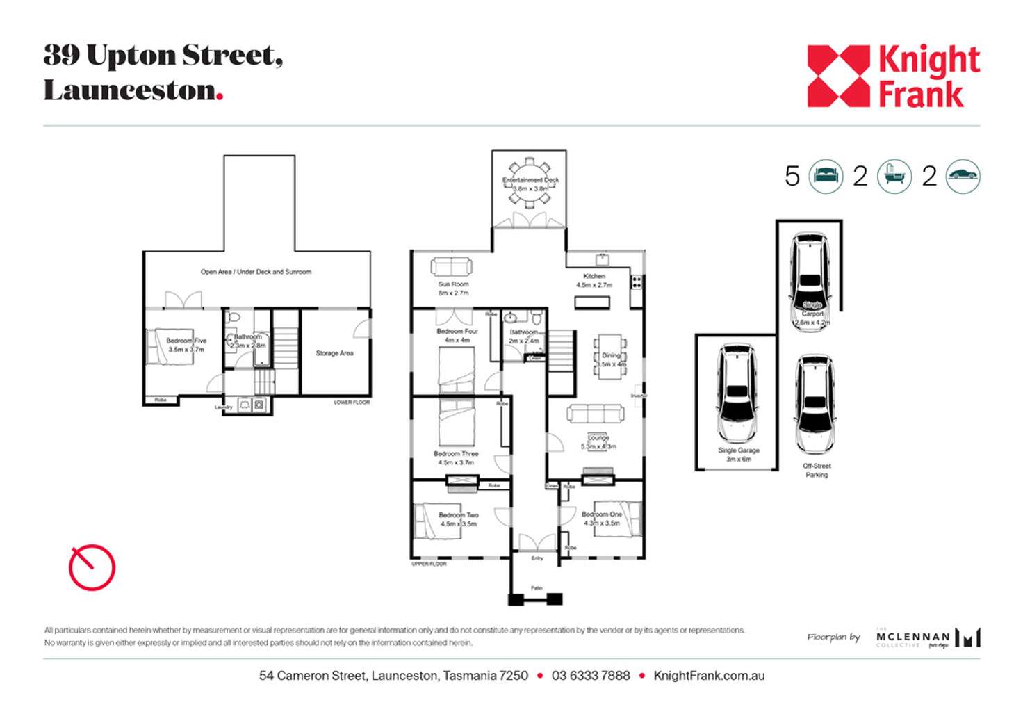 Floorplan of Homely house listing, 39 Upton Street, Launceston TAS 7250