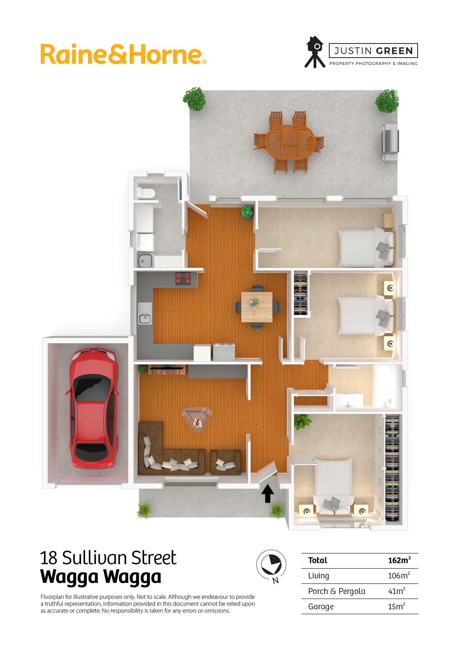 Floorplan of Homely house listing, 18 Sullivan Avenue, Wagga Wagga NSW 2650
