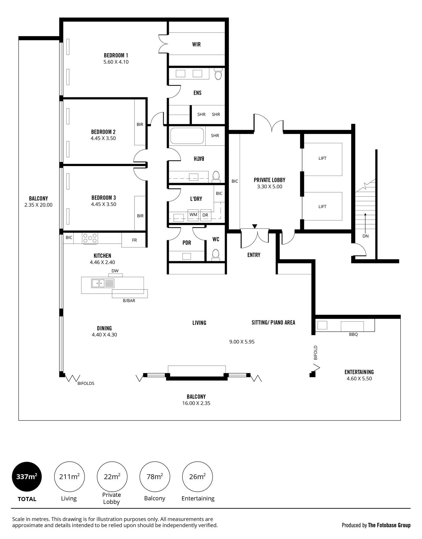 Floorplan of Homely apartment listing, 1201/16-20 Coglin Street, Adelaide SA 5000