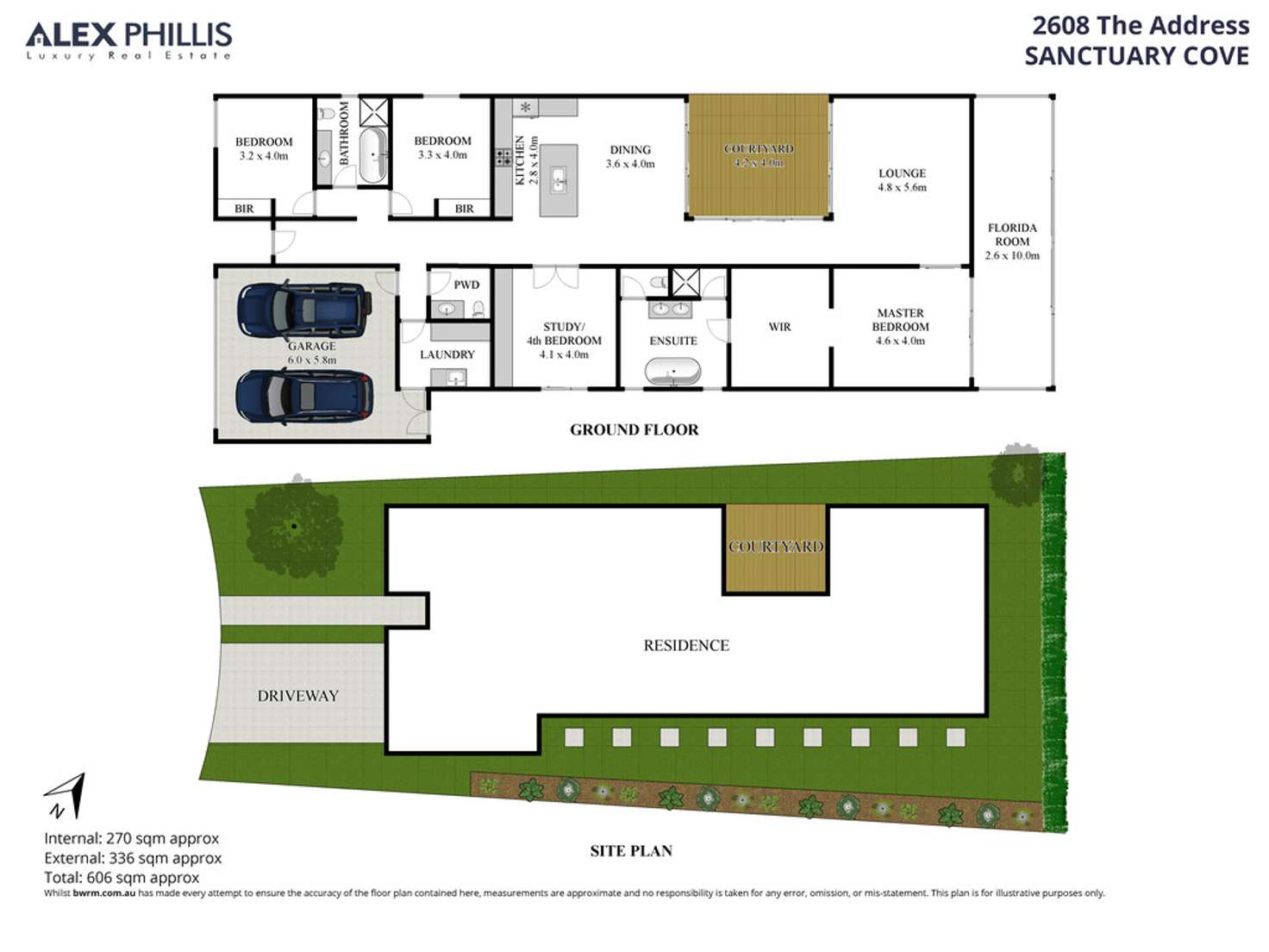 Floorplan of Homely house listing, 2608 THE ADDRESS, Sanctuary Cove QLD 4212