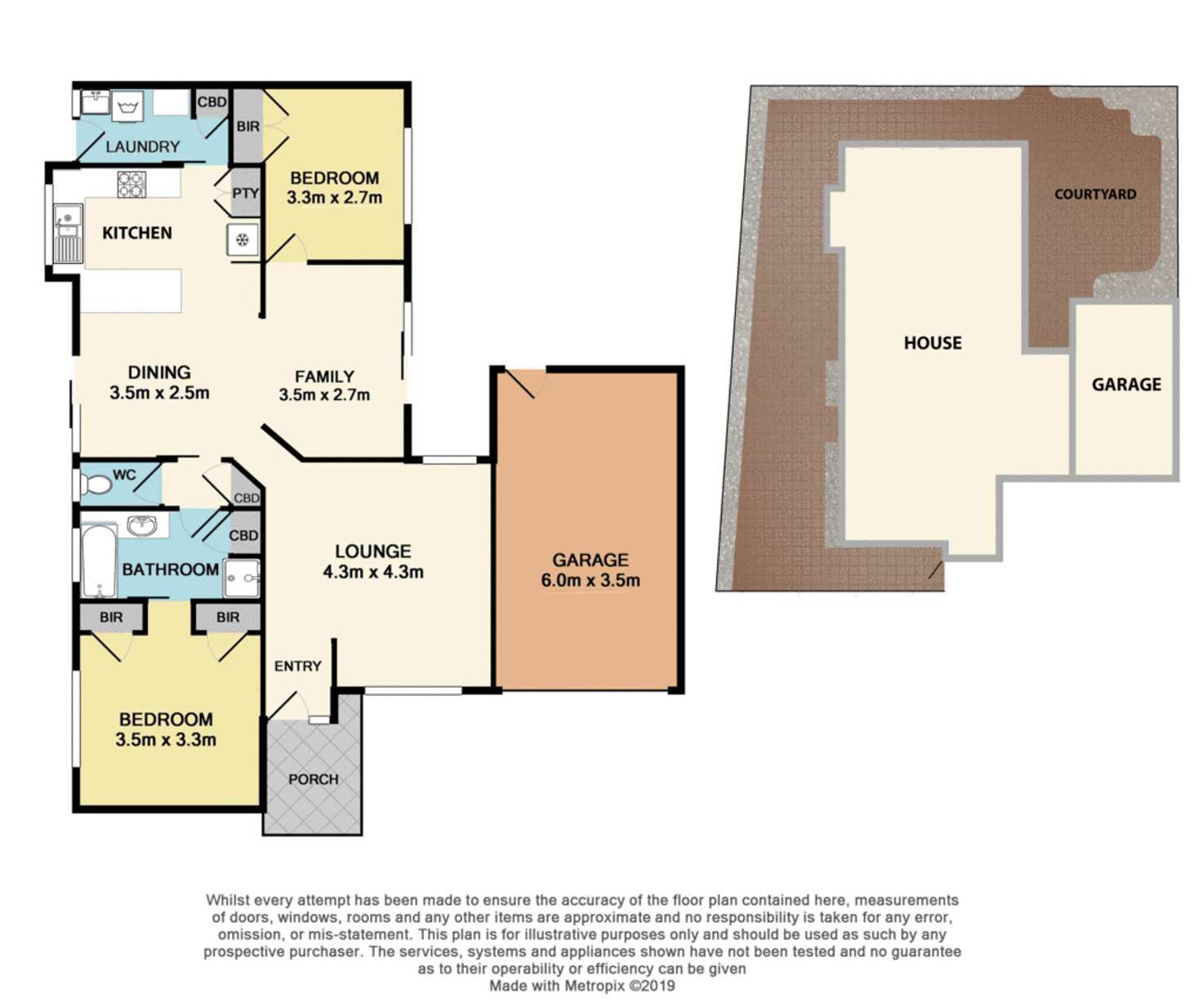 Floorplan of Homely townhouse listing, 1 Banksia Court, Chelsea VIC 3196