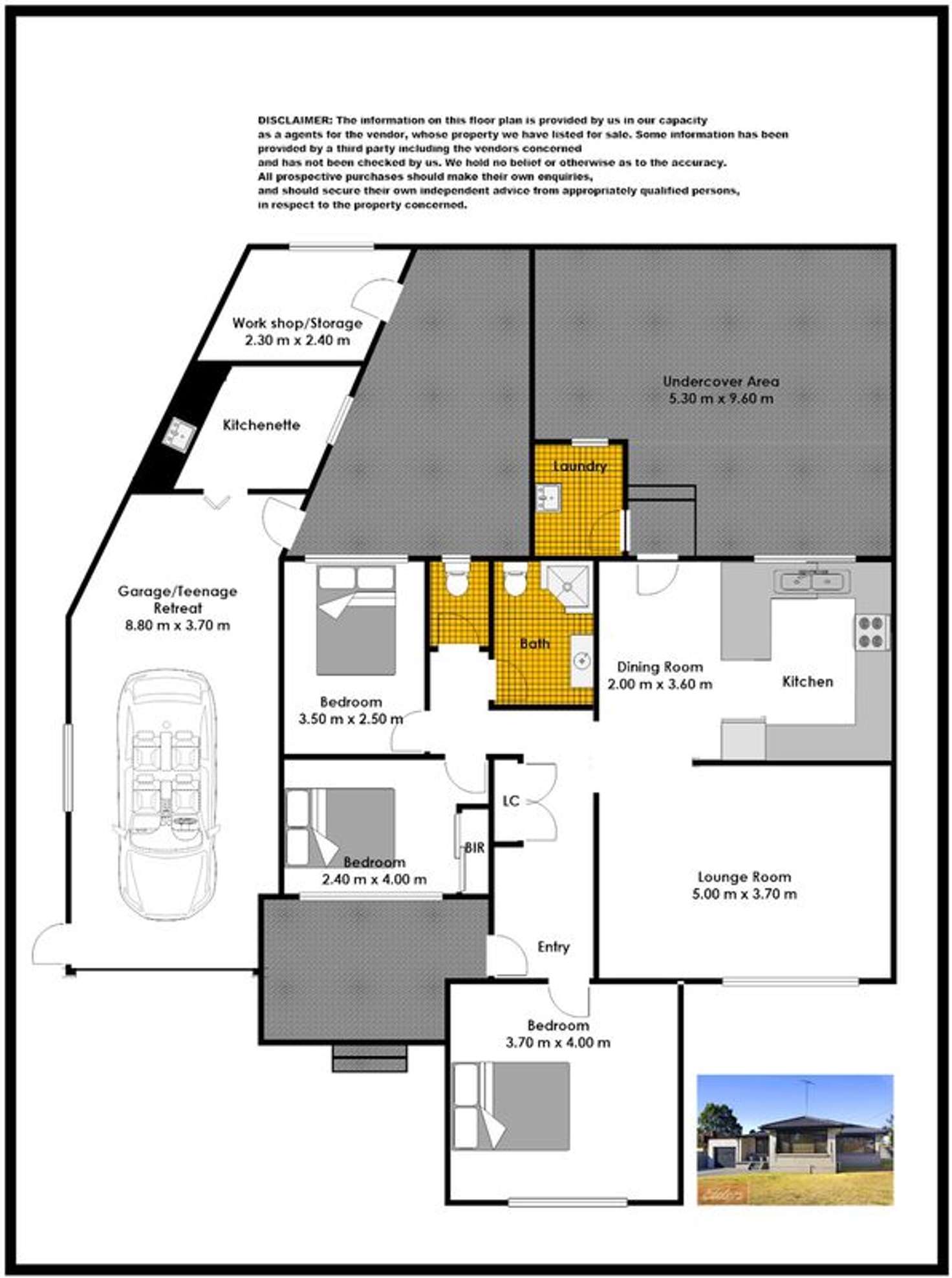 Floorplan of Homely house listing, 81 William Street, Werrington NSW 2747