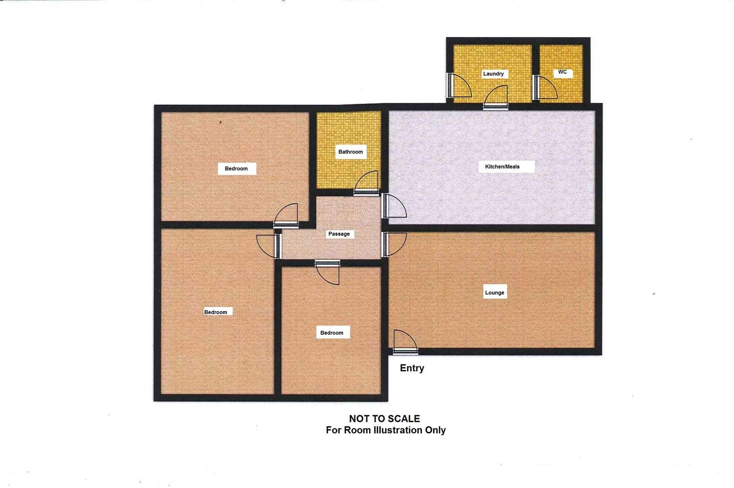 Floorplan of Homely house listing, 13 McGregor Street, Berri SA 5343