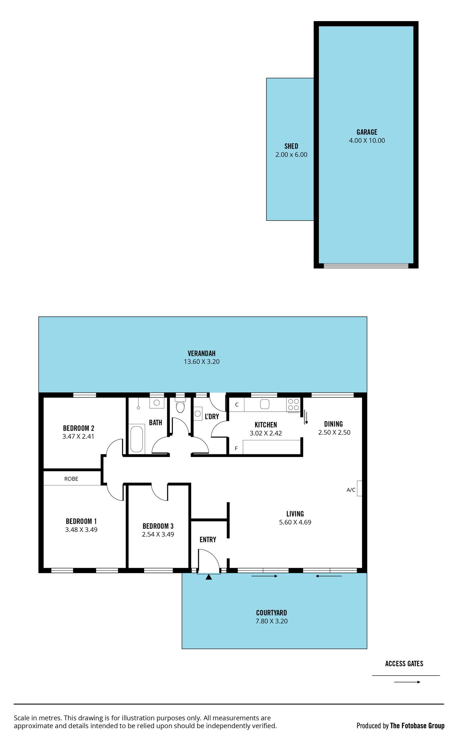 Floorplan of Homely house listing, 13 Morrow Road, Christies Beach SA 5165