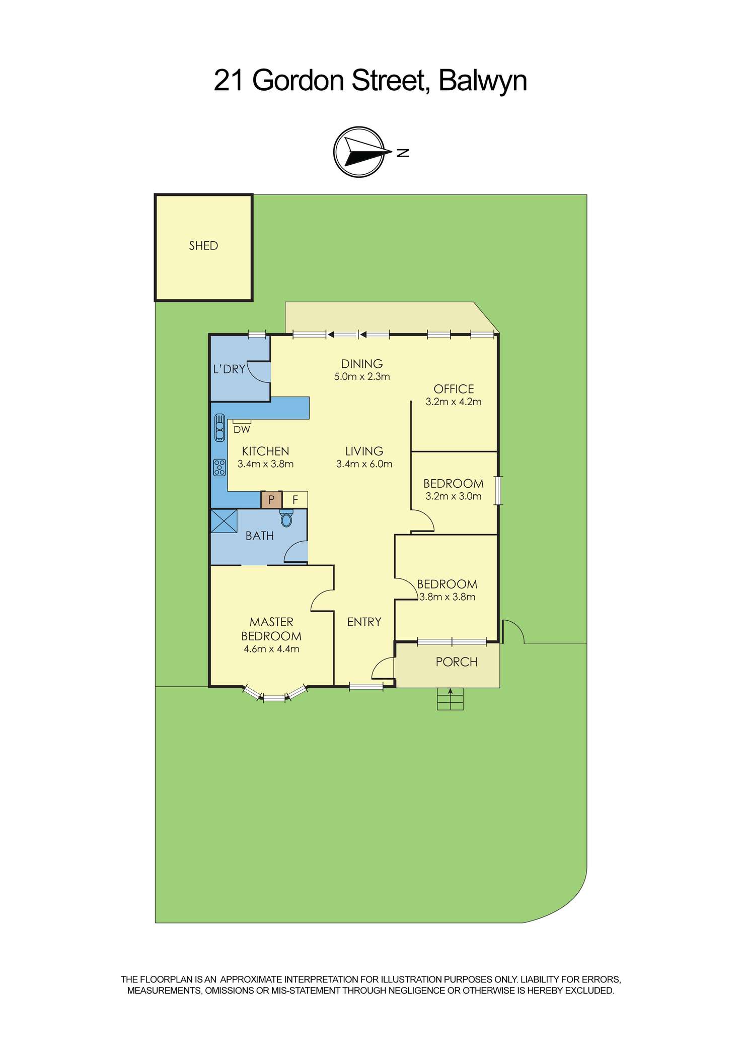 Floorplan of Homely house listing, 21 Gordon Street, Balwyn VIC 3103