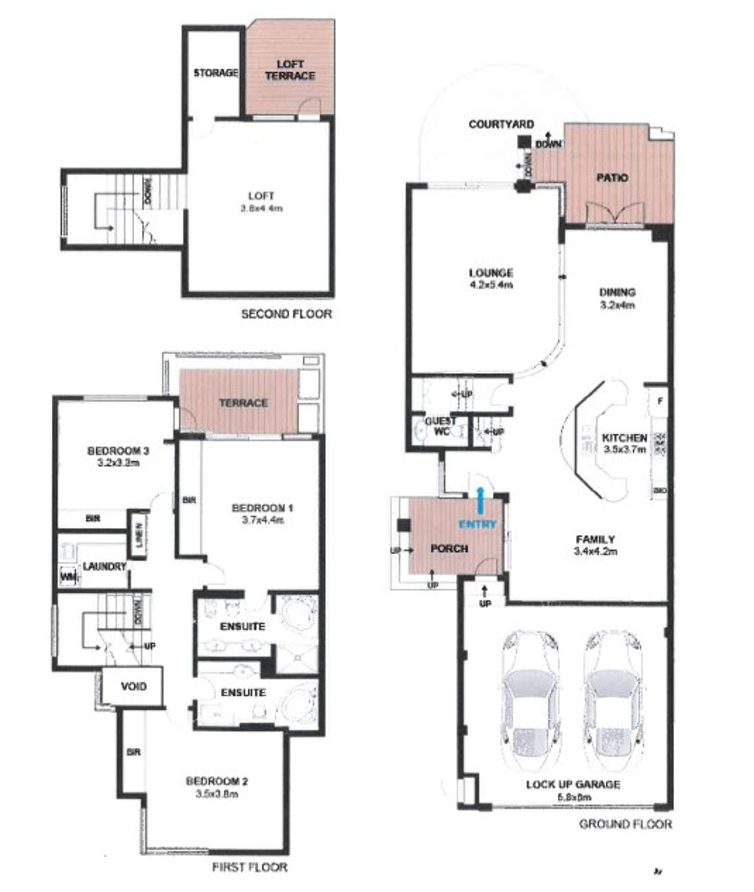 Floorplan of Homely semiDetached listing, 14/162H BURWOOD ROAD, Concord NSW 2137