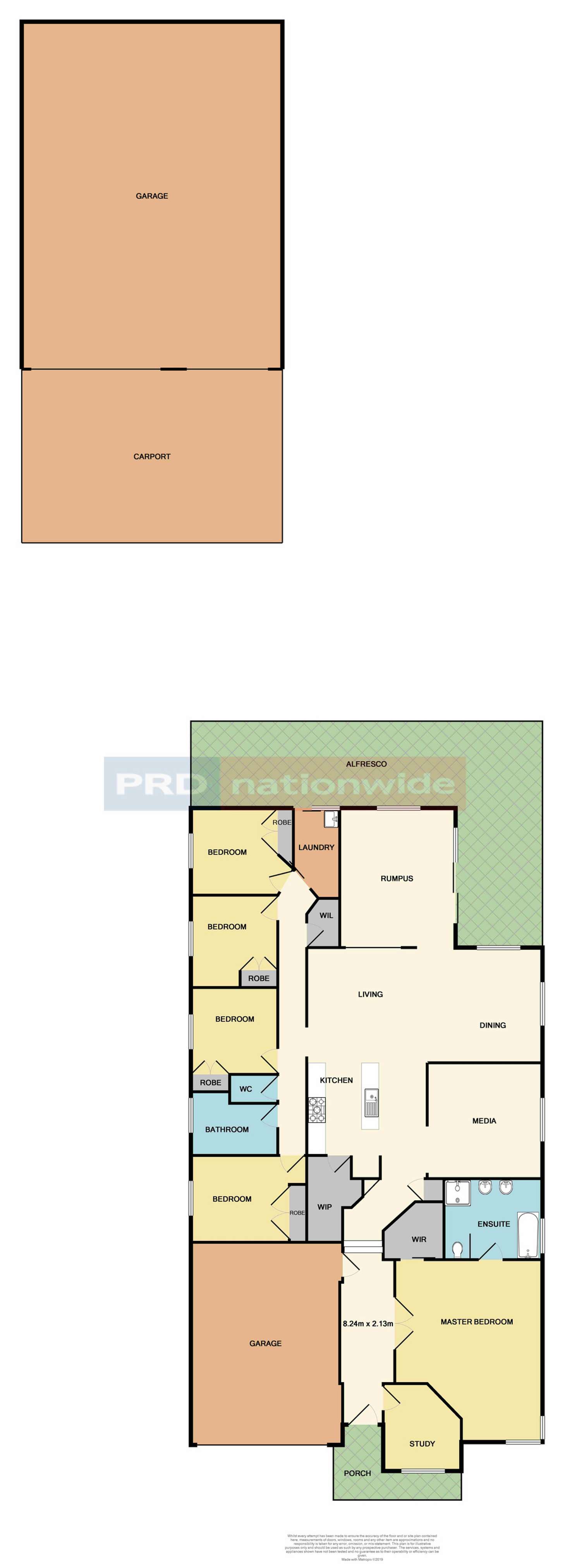 Floorplan of Homely house listing, 22 Cockatoo Ridge, Aberglasslyn NSW 2320