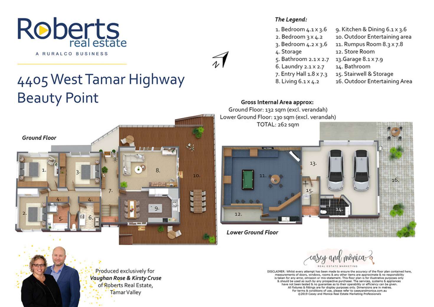Floorplan of Homely house listing, 4405 West Tamar Highway, Beauty Point TAS 7270
