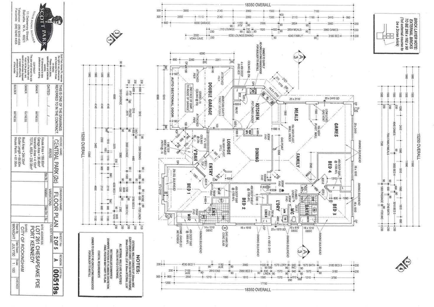 Floorplan of Homely house listing, 10 Chesapeake Parade, Port Kennedy WA 6172
