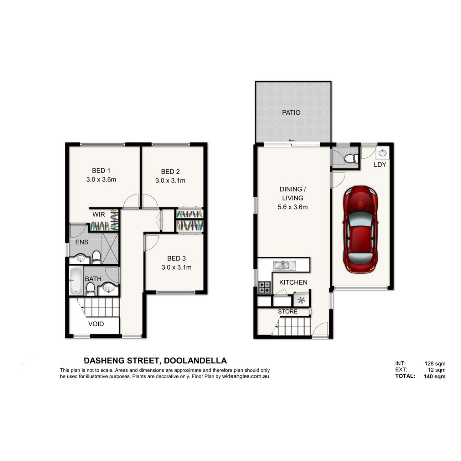 Floorplan of Homely house listing, 50/12 Dasheng, Doolandella QLD 4077