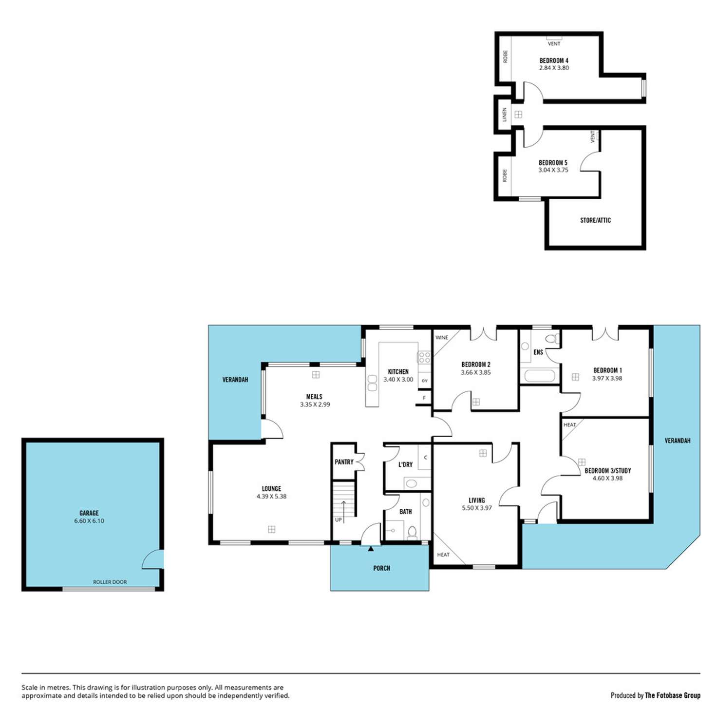 Floorplan of Homely house listing, 2 Cootra Avenue, Fullarton SA 5063