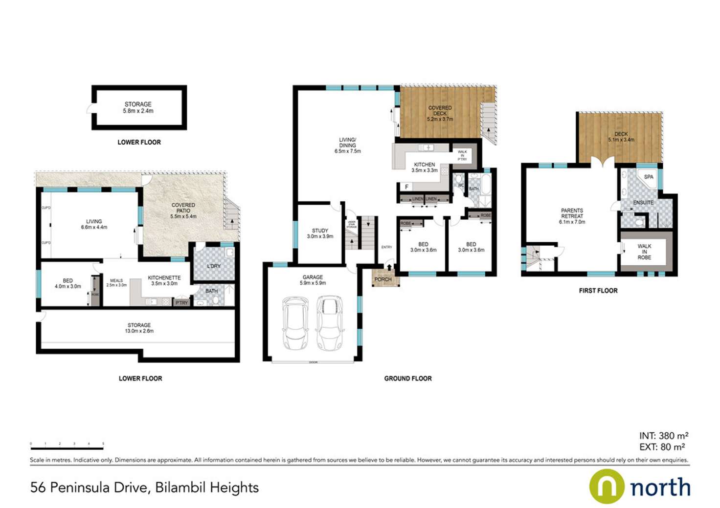 Floorplan of Homely house listing, 56 Peninsula Drive, Bilambil Heights NSW 2486