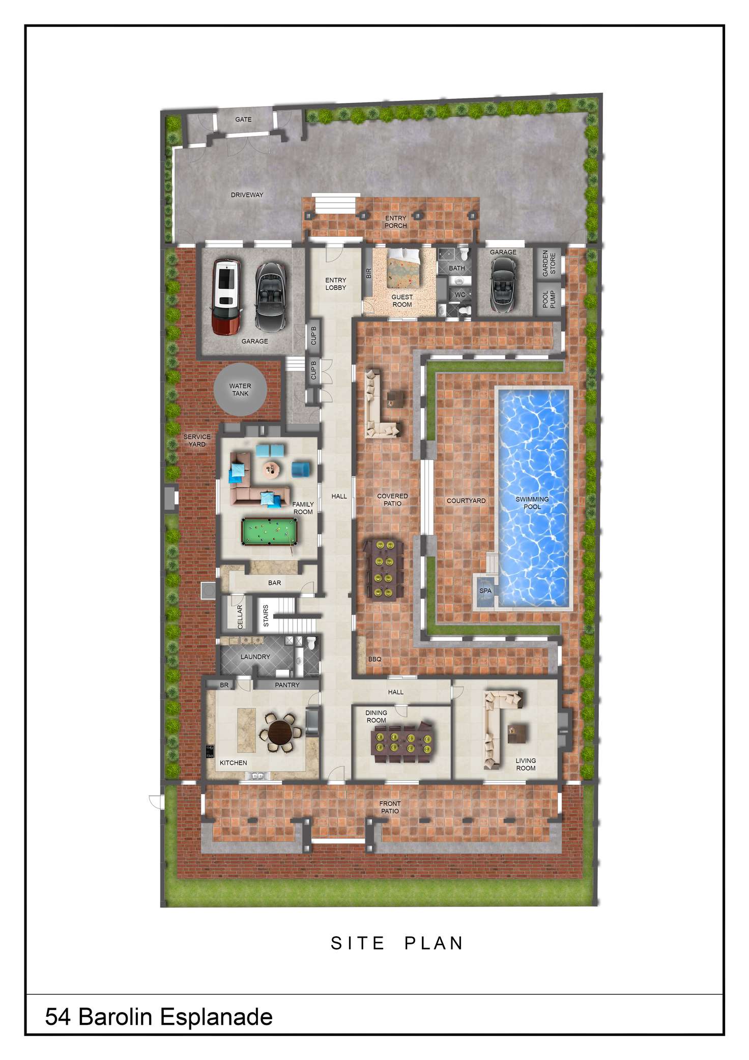 Floorplan of Homely house listing, 54 Barolin Esplanade, Coral Cove QLD 4670