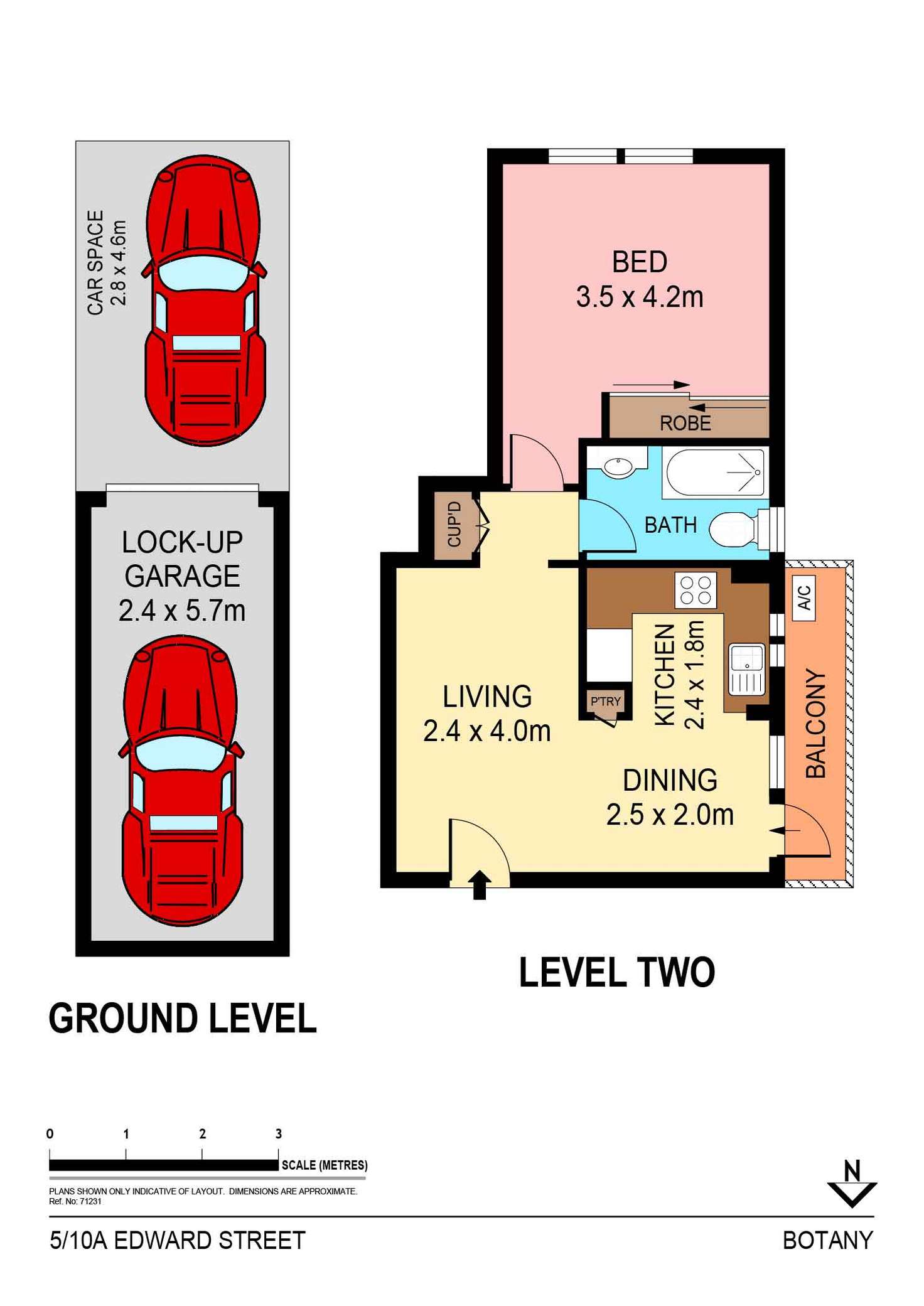 Floorplan of Homely unit listing, 5/10a Edward Street, Botany NSW 2019