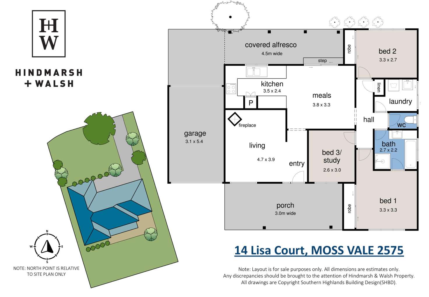 Floorplan of Homely house listing, 14 Lisa Ct, Moss Vale NSW 2577