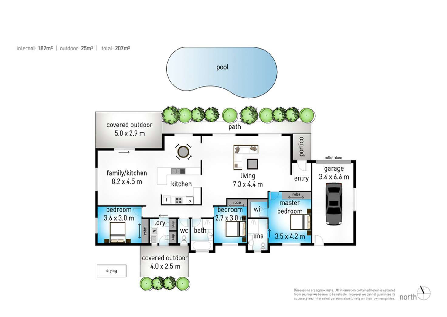 Floorplan of Homely house listing, 16 Pulkara Court, Bilambil Heights NSW 2486